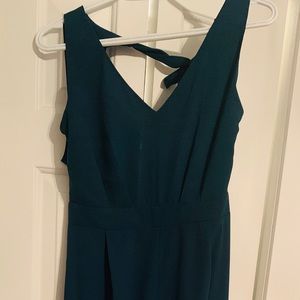 Emerald green jumpsuit